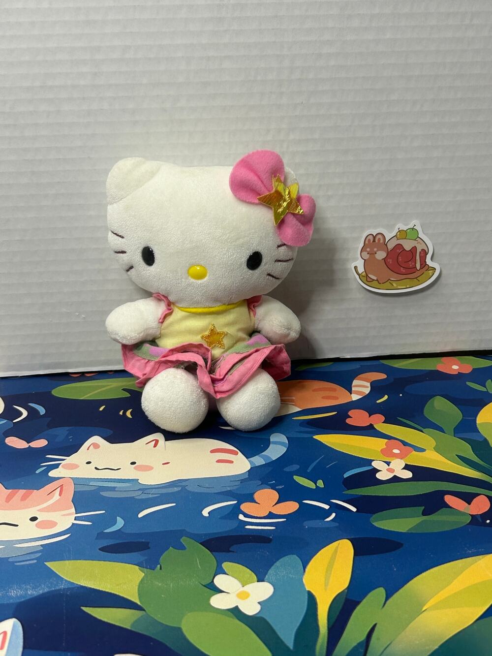 2005 Sanrio Nakajima Star dress Plush Stuffed Animal Toy Doll